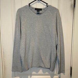 Vintage Y2K Banana Republic Gray Men's Sweater